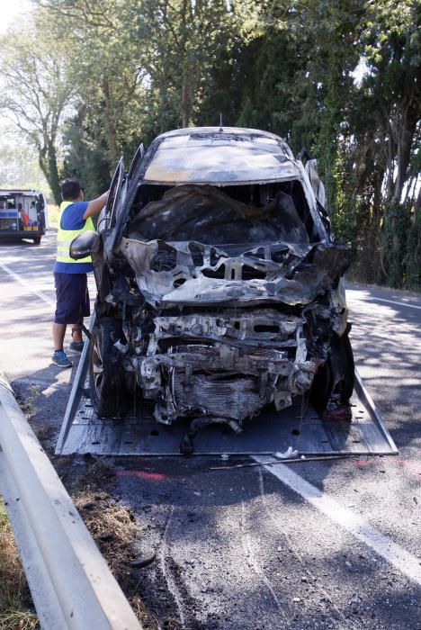 Accident de trànsit a Gualta