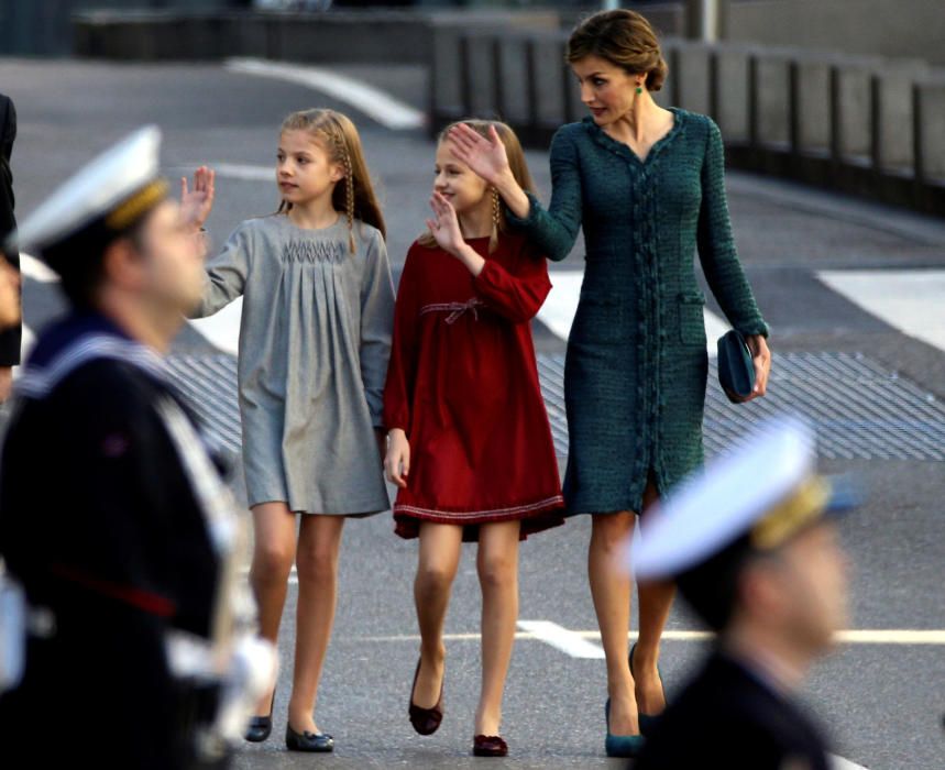 Leonor y Sofía, protagonistas en el Congreso