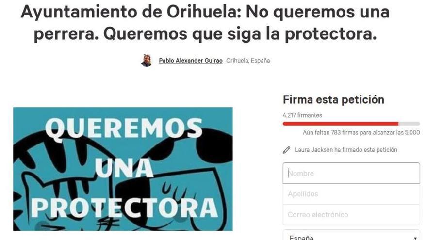 Imagen de la campaña iniciada en internet.