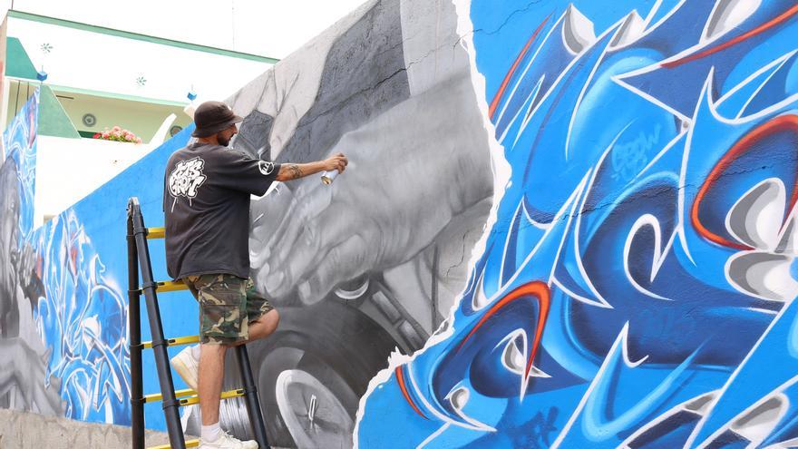 La octava edición de Grafitea Cheste deja 11 nuevos murales urbanos