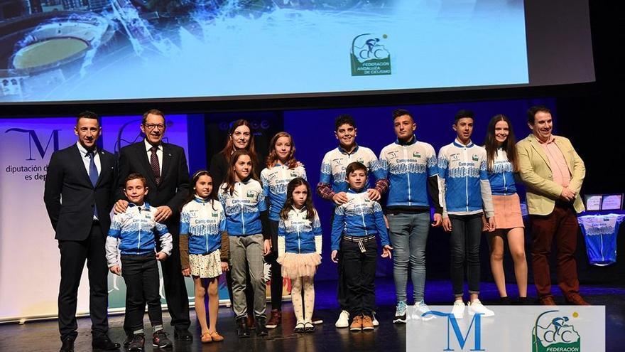 Premiados de la Gala del Ciclismo.