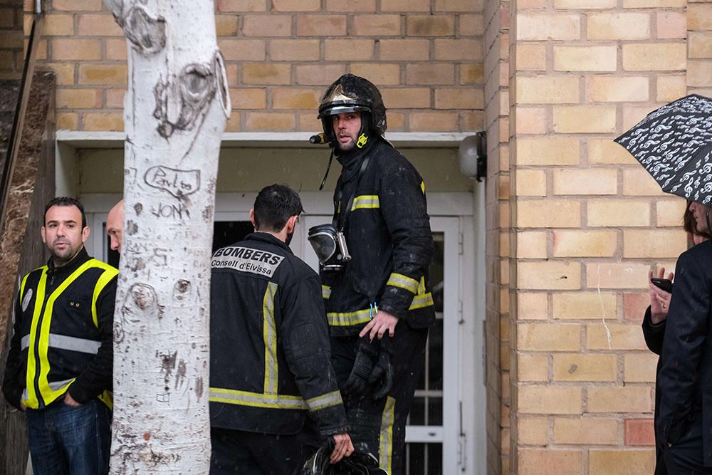 Incendio en los Juzgados de Ibiza