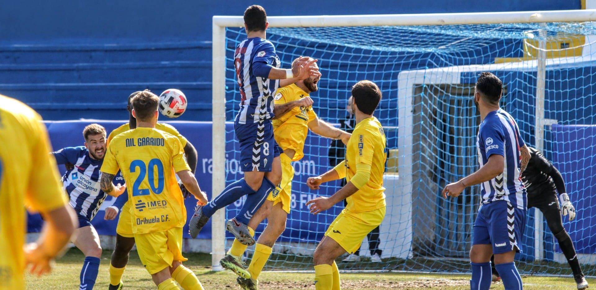 El Alcoyano - Orihuela, en imágenes