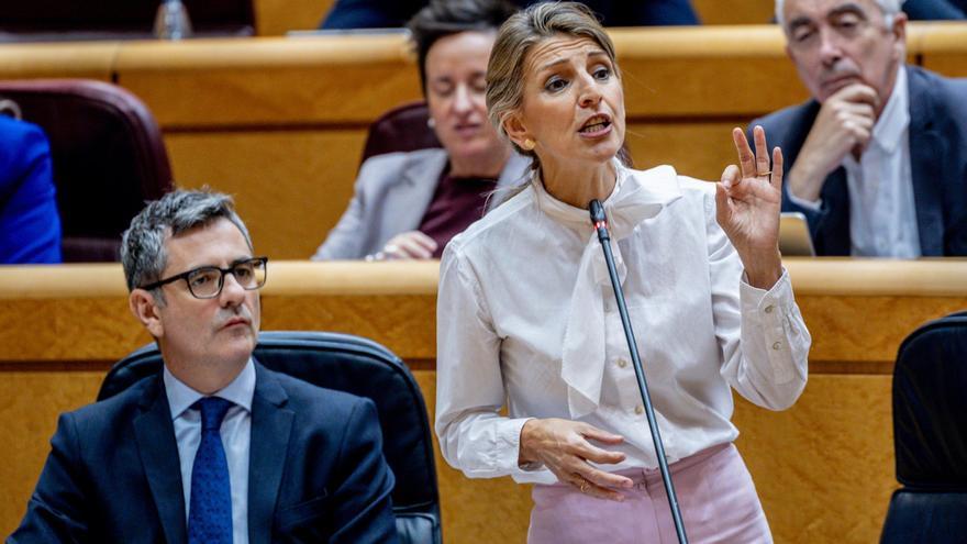 DÍAZ MOCIÓN CENSURA PP | Díaz reprocha a Feijóo que «lloriquee» para lograr los votos de Junts y reta al PP a presentar una moción de censura