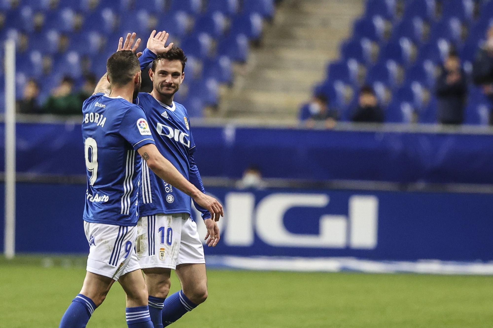 Las mejores imágenes de la victoria del Real Oviedo ante el Valladolid