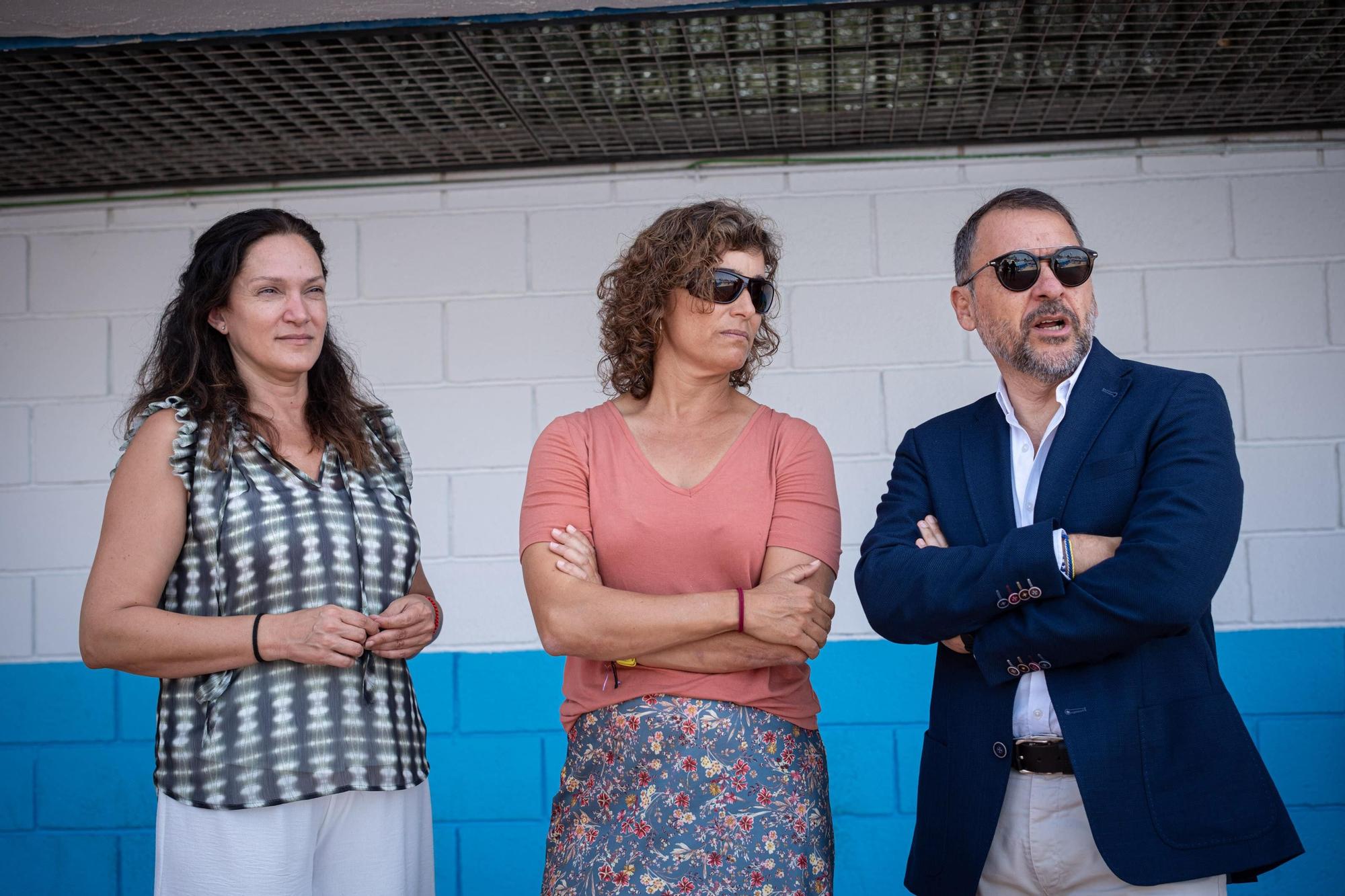 Cursillos de natación en la piscina municipal de Santa Cruz
