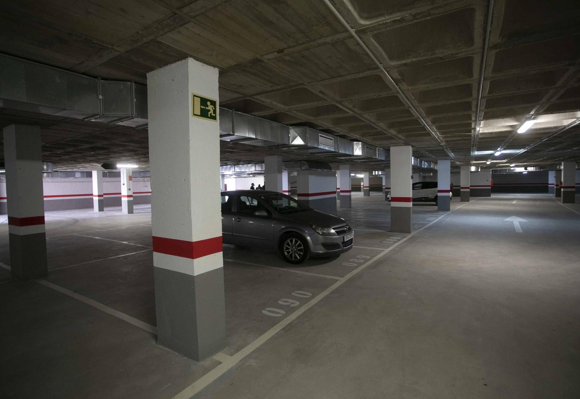 Así es el nuevo parking de Sagunto, que ha tenido que esperar 9 años.