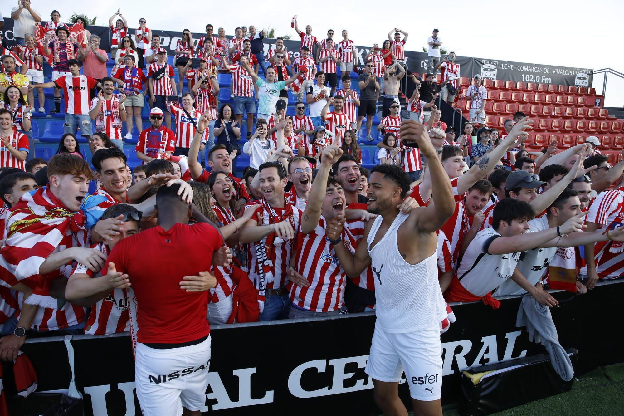 EN IMÁGENES: Así fue el partido entre el Eldense y el Sporting