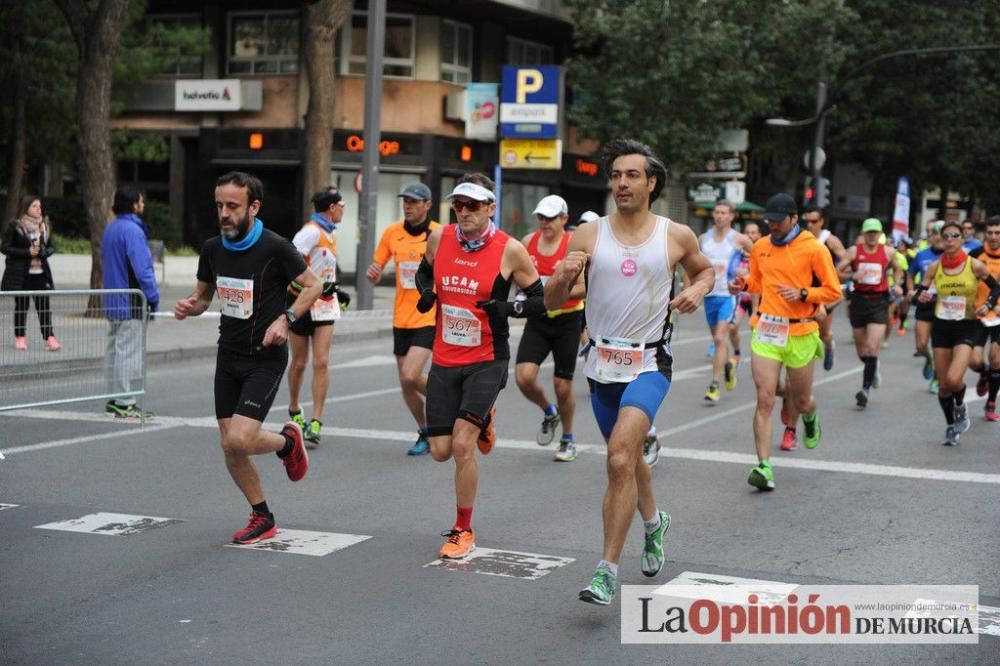 Murcia Maratón. Salida