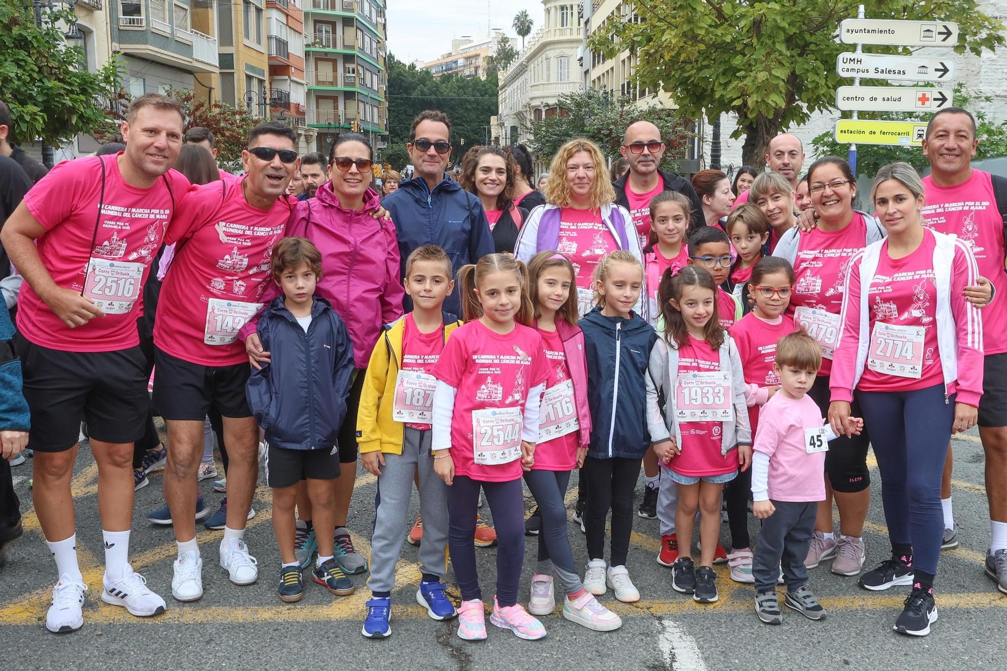 VII carrera y marcha contra el Cáncer de Mama en Orihuela