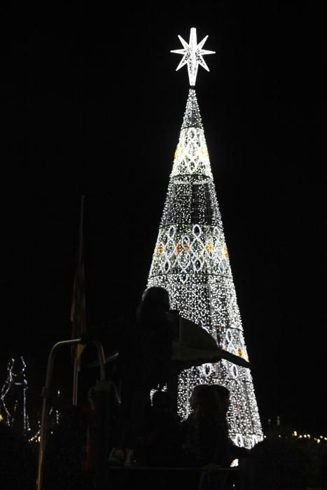 Encesa dels llums de Nadal a Girona