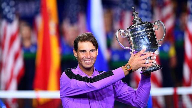 Nadal, con su nuevo título
