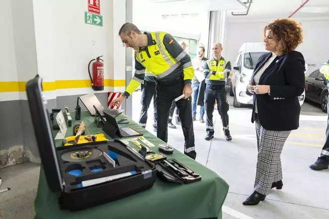 Presentación del equipo de reconstrucción de accidentes en carretera