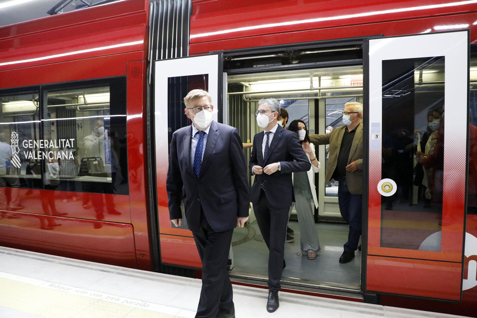 L10, la nueva línea de metro entre el centro y Natzaret, entra en funcionamiento