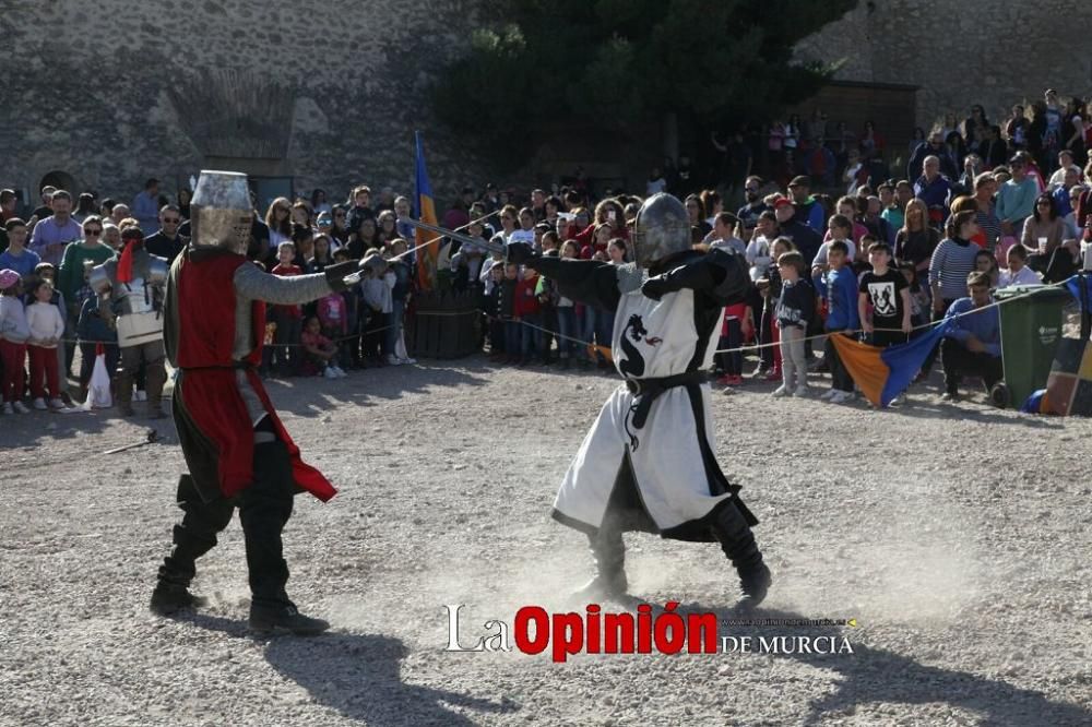 Refriega, acto de capitulación del Torneo Medieval y degustación de arroz desde la Fortaleza del Sol de Lorca