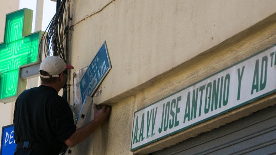 El PP retrasa la comisión para cambiar las calles franquistas