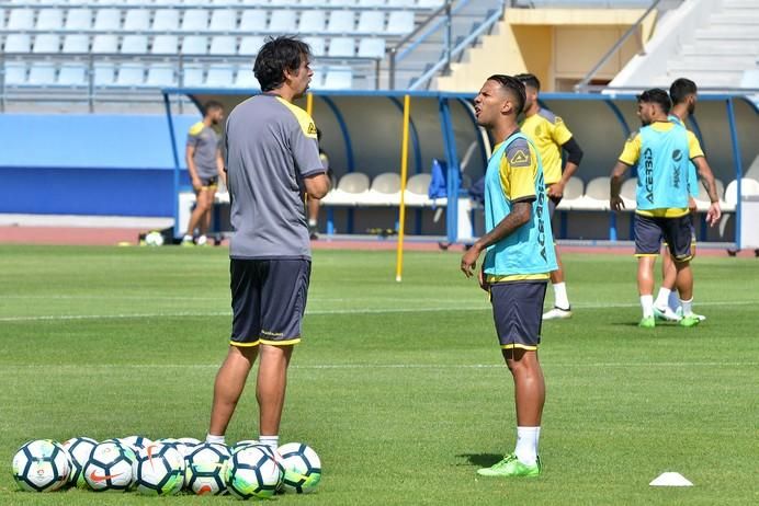 Primer entrenamiento de la UD Las Palmas