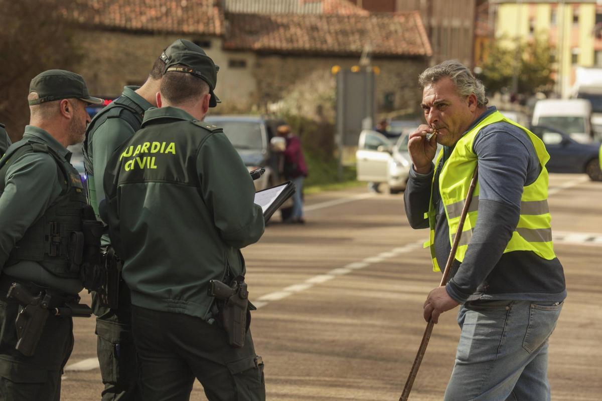 Protesta del campo por Mercosur, en Campomanes.