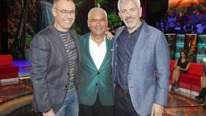 Jorge Javier Vázquez, Jordi González y Carlos Sobera