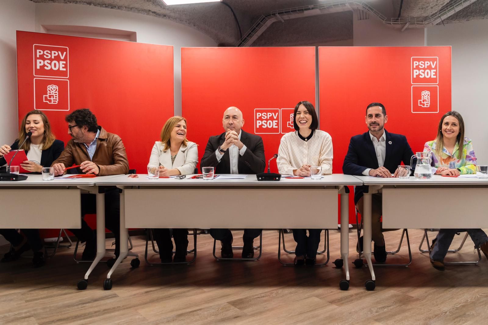 Reunión de la nueva ejecutiva del PSPV