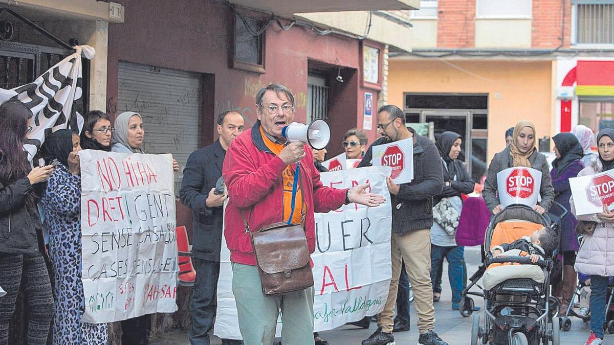 Un activista de 75 años se enfrenta a pena de cárcel por parar un desahucio