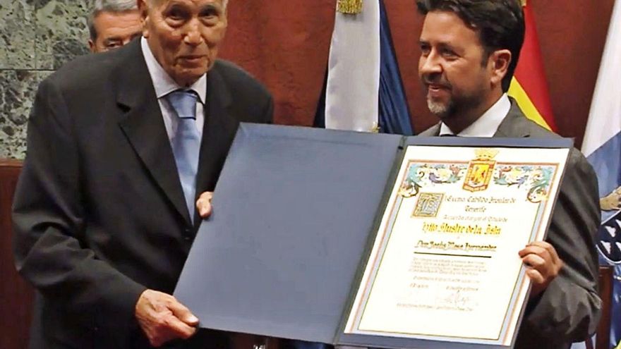 Jesús Mesa: his wisdom and his life for the water of the Canary Islands