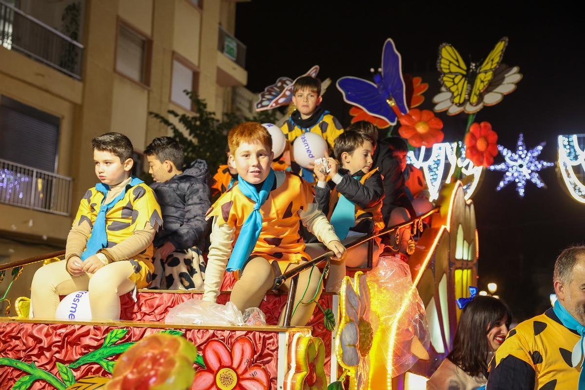 Los Reyes Magos llegan a València con las fallas de Malva-rosa-Cabanyal-Beteró