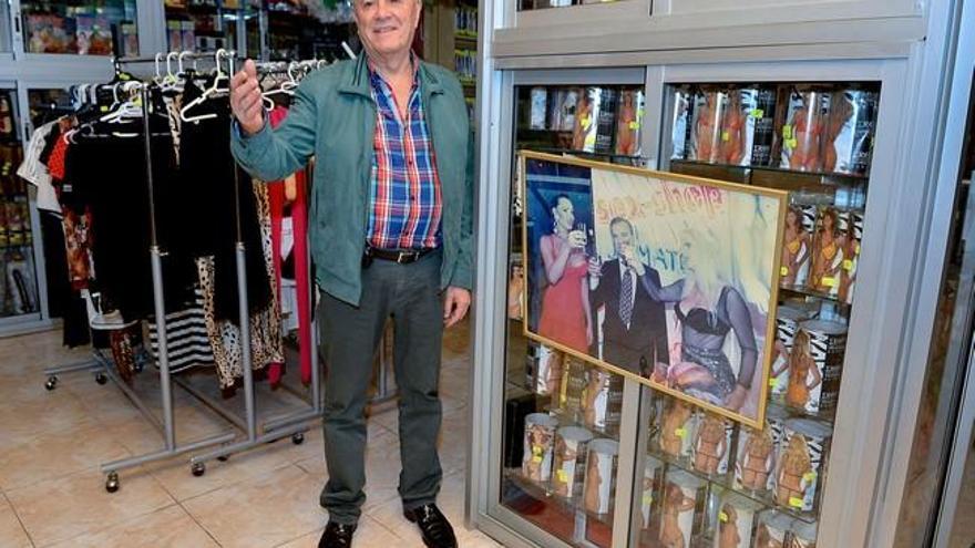 José Manuel Toledo, dueño del sex-shop Jomatog