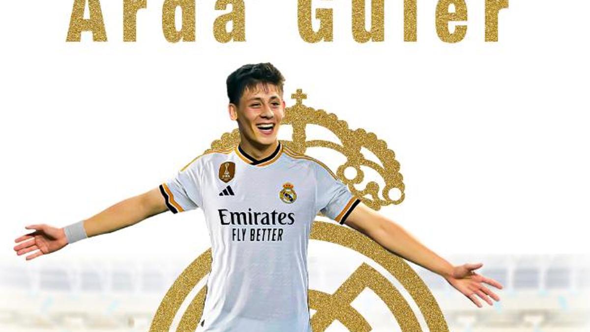 Arda Guler ya es nuevo jugador del Real Madrid