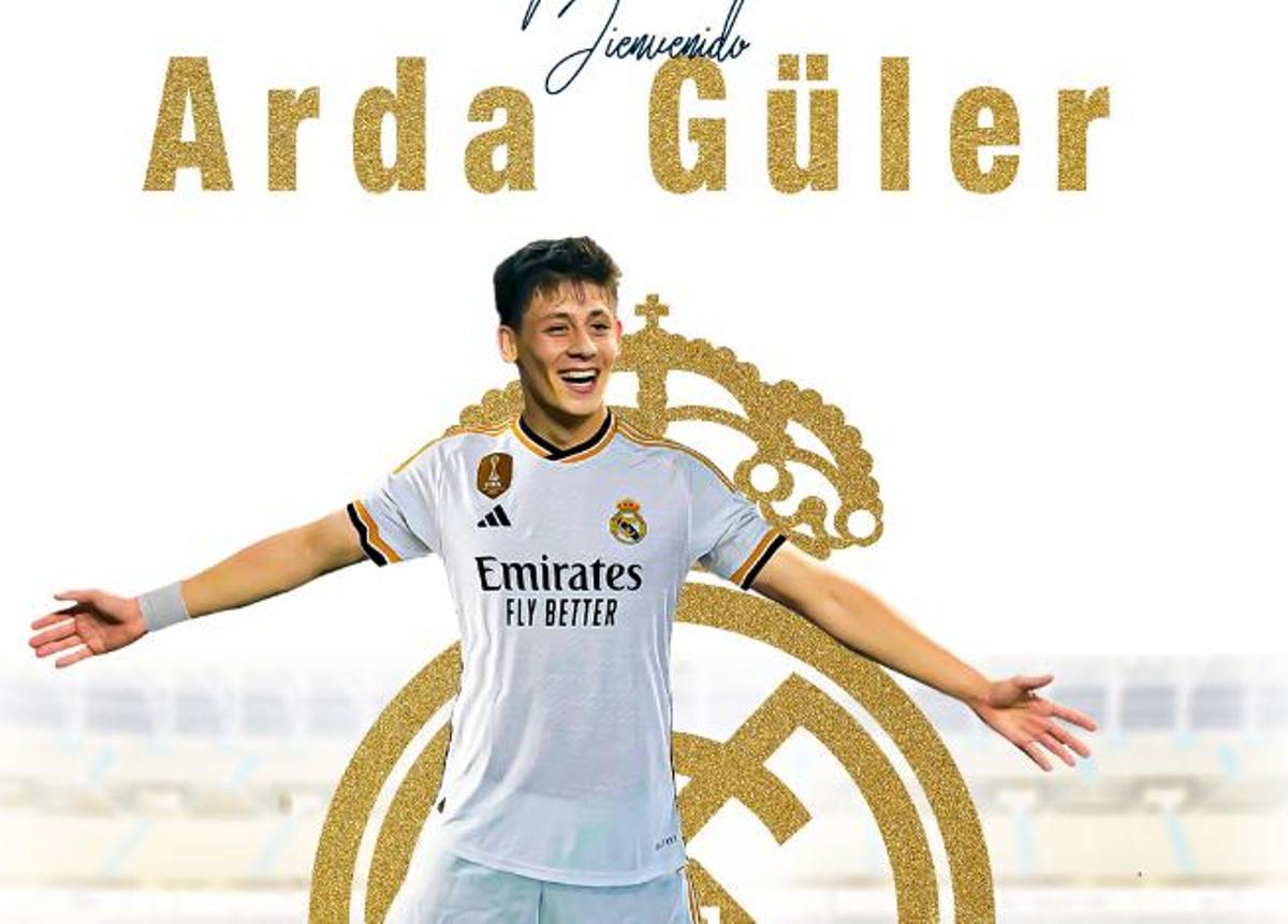 Arda Guler ya es nuevo jugador del Real Madrid