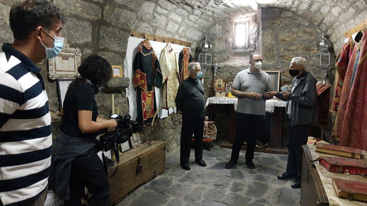 Visita al Santuario de la Virgen de la Carballeda, en Rionegro