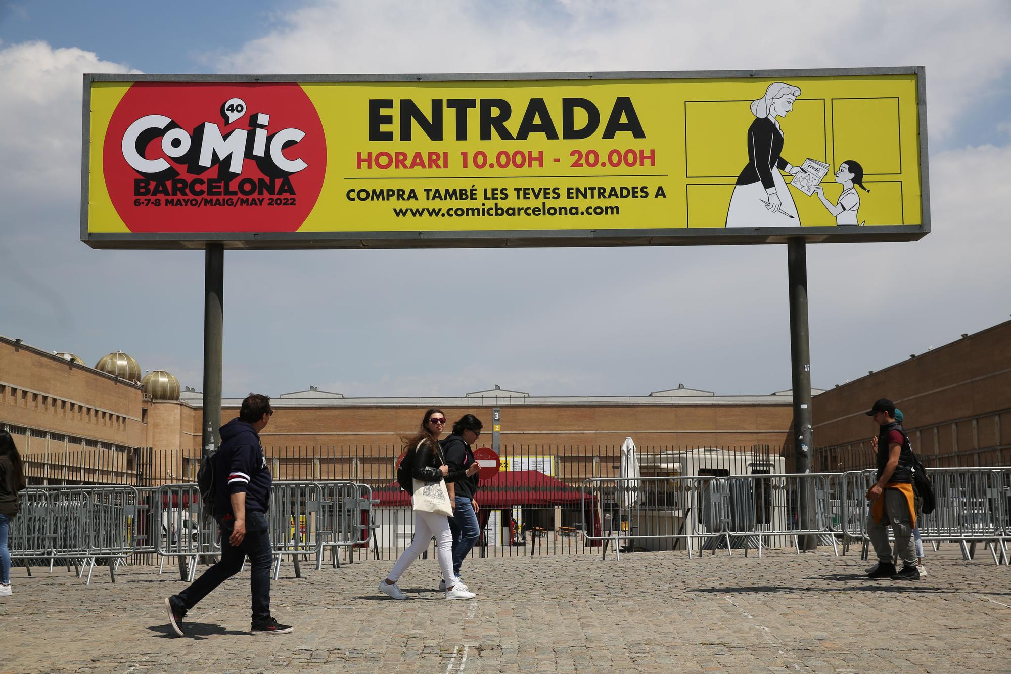 Entrada al 40 Comic Barcelona