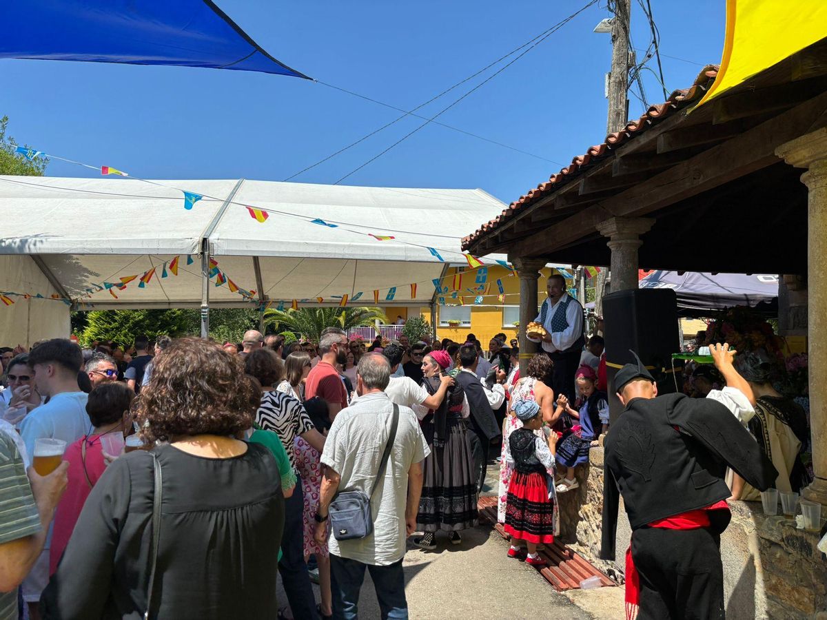 Fiesta de santa Lucía en Sotu Cangues (Cangas de Onís).