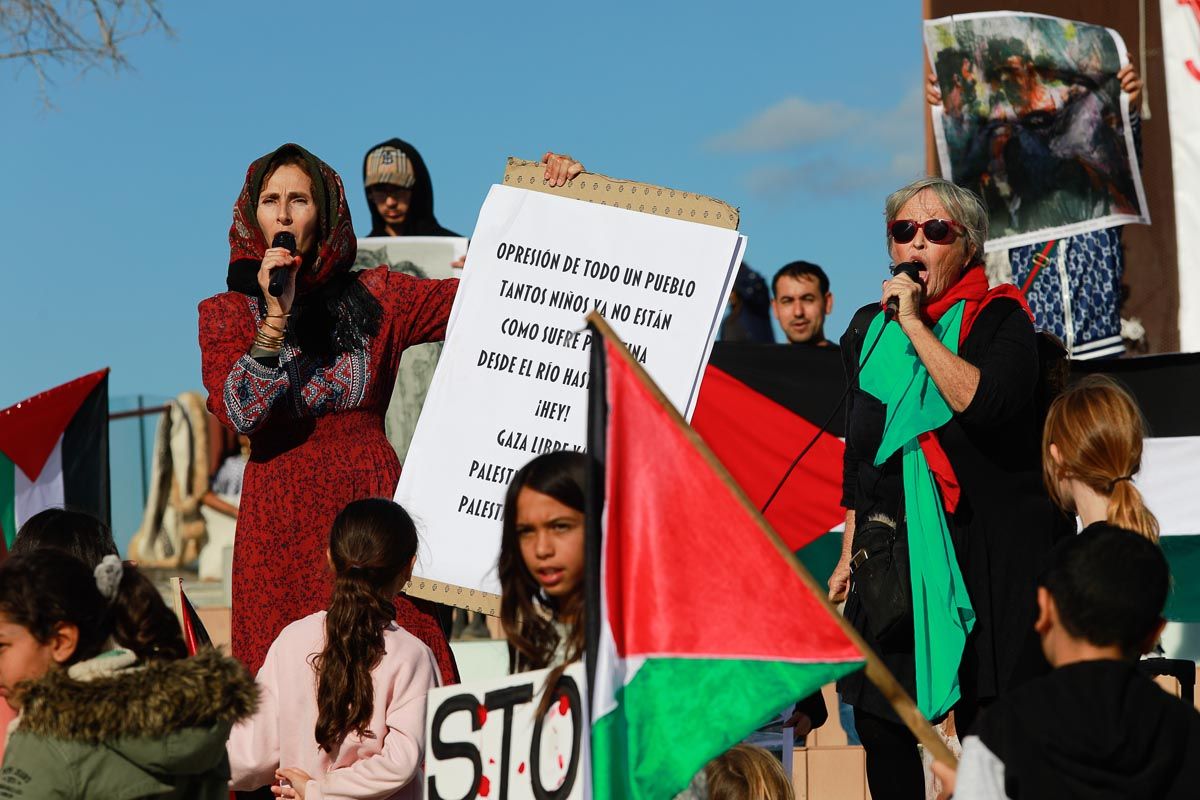 Todas las imágenes de la manifestación por Palestina en Ibiza