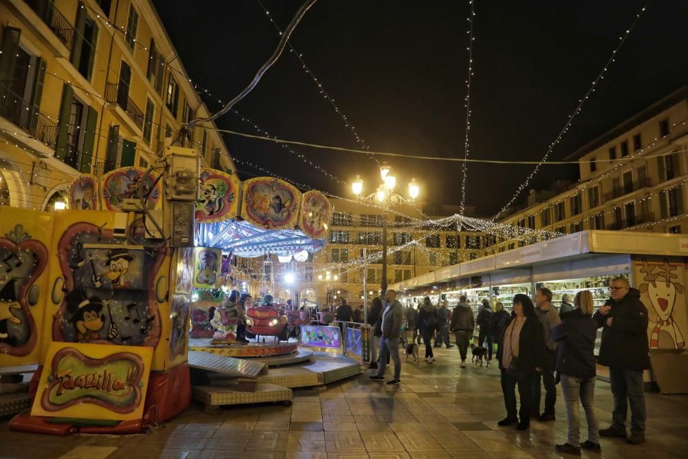 Primeros mercadillos de Navidad en Palma