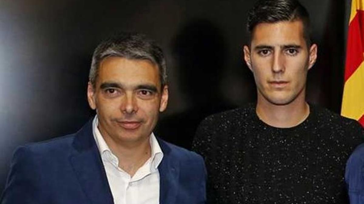 Sergi Guardiola, junto a Albert Soler