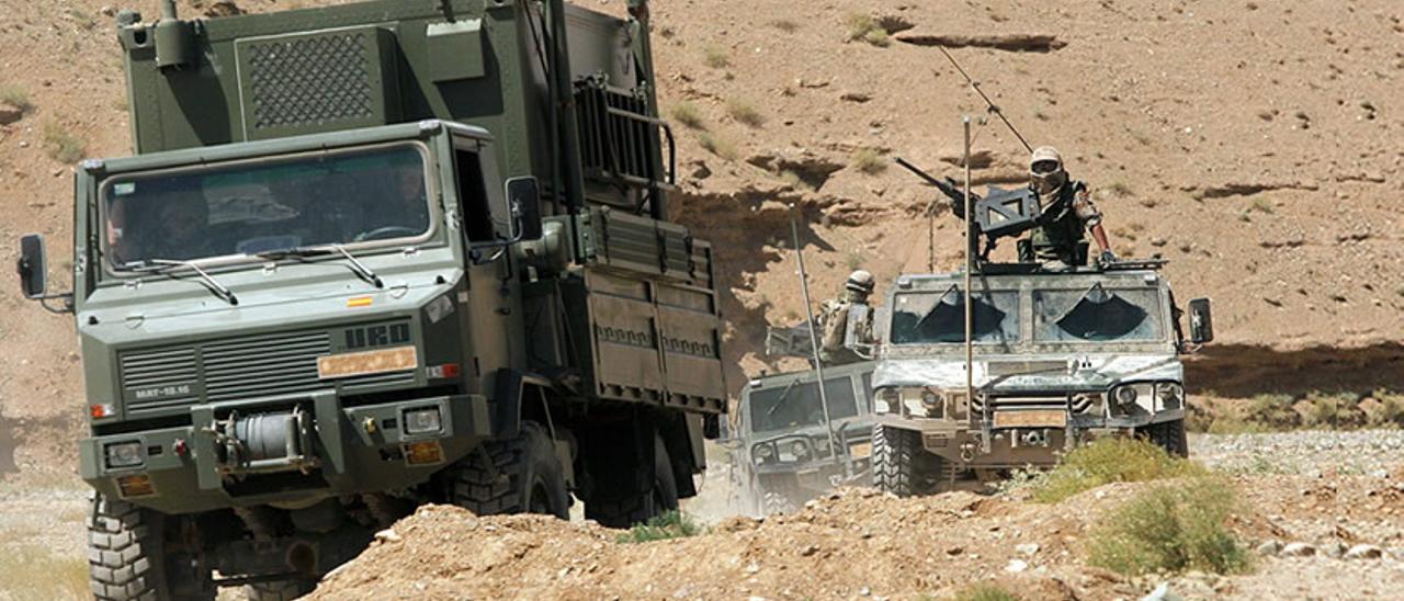 Las plataformas militares de la empresa asentada en Valga.