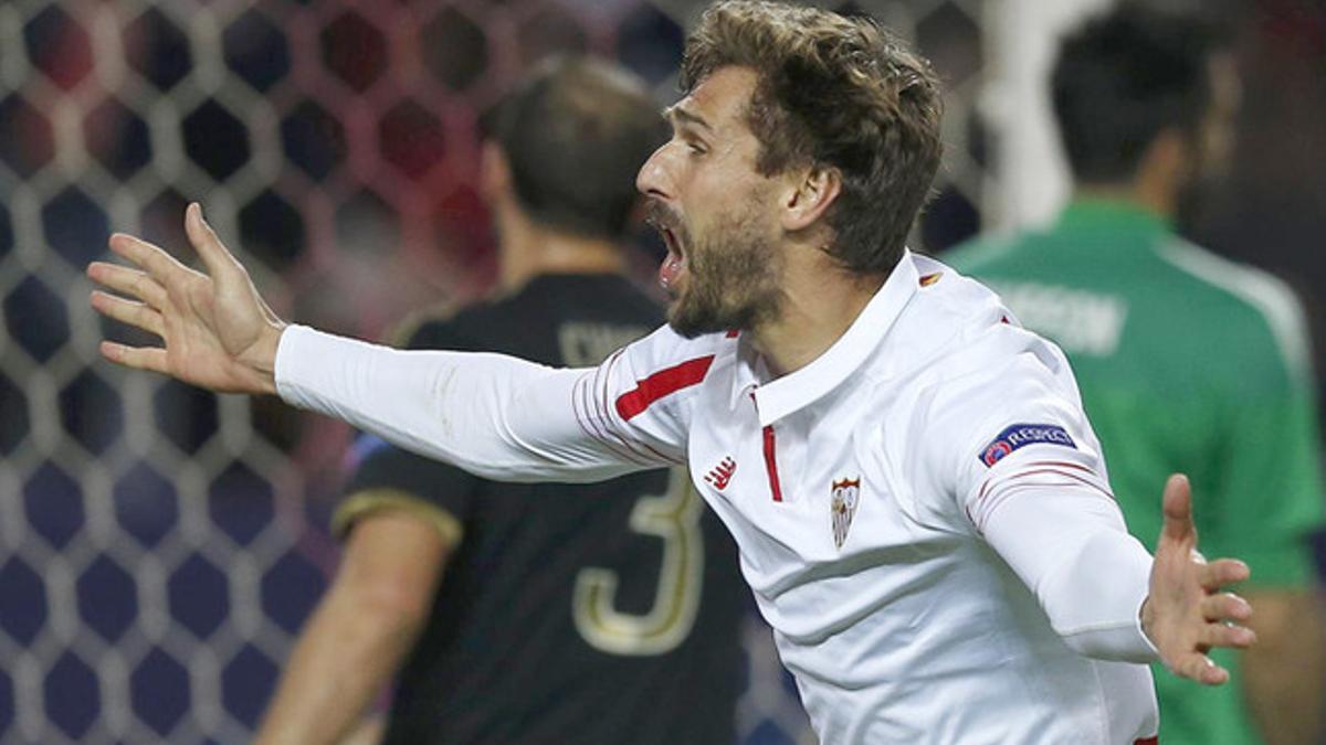 El gol de Fernando Llorente metió al Sevilla en la Europa League