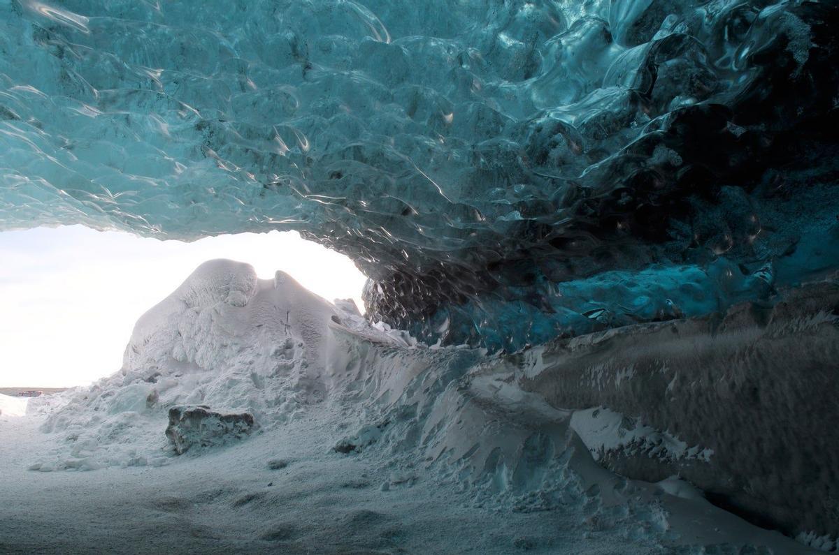 Cuevas de hielo en el glaciar Vatnajökull