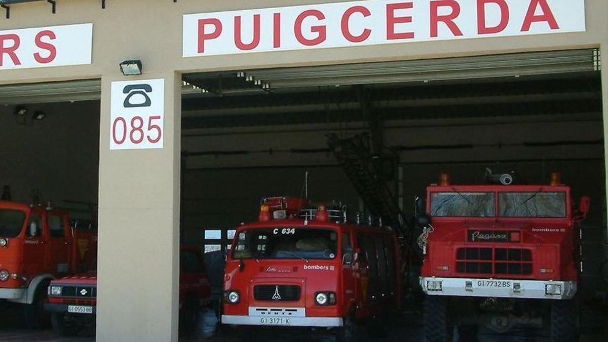 Imagen de archivo del parque de bomberos en Puigcerdà