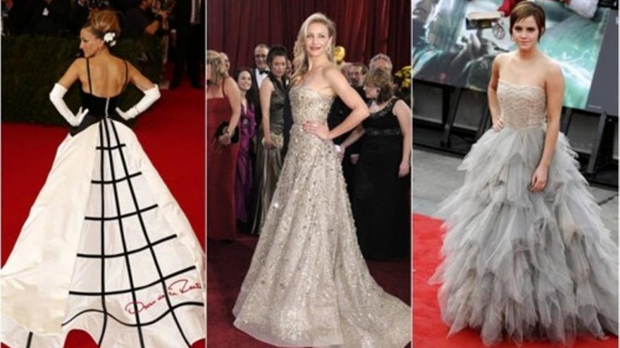 Los mejores vestidos de Oscar de la Renta