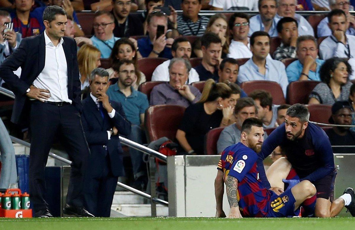 Messi se lesionó y el Barça dejó de jugar hasta que apareció Ansu Fati