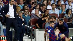 Messi se lesionó y el Barça dejó de jugar hasta que apareció Ansu Fati