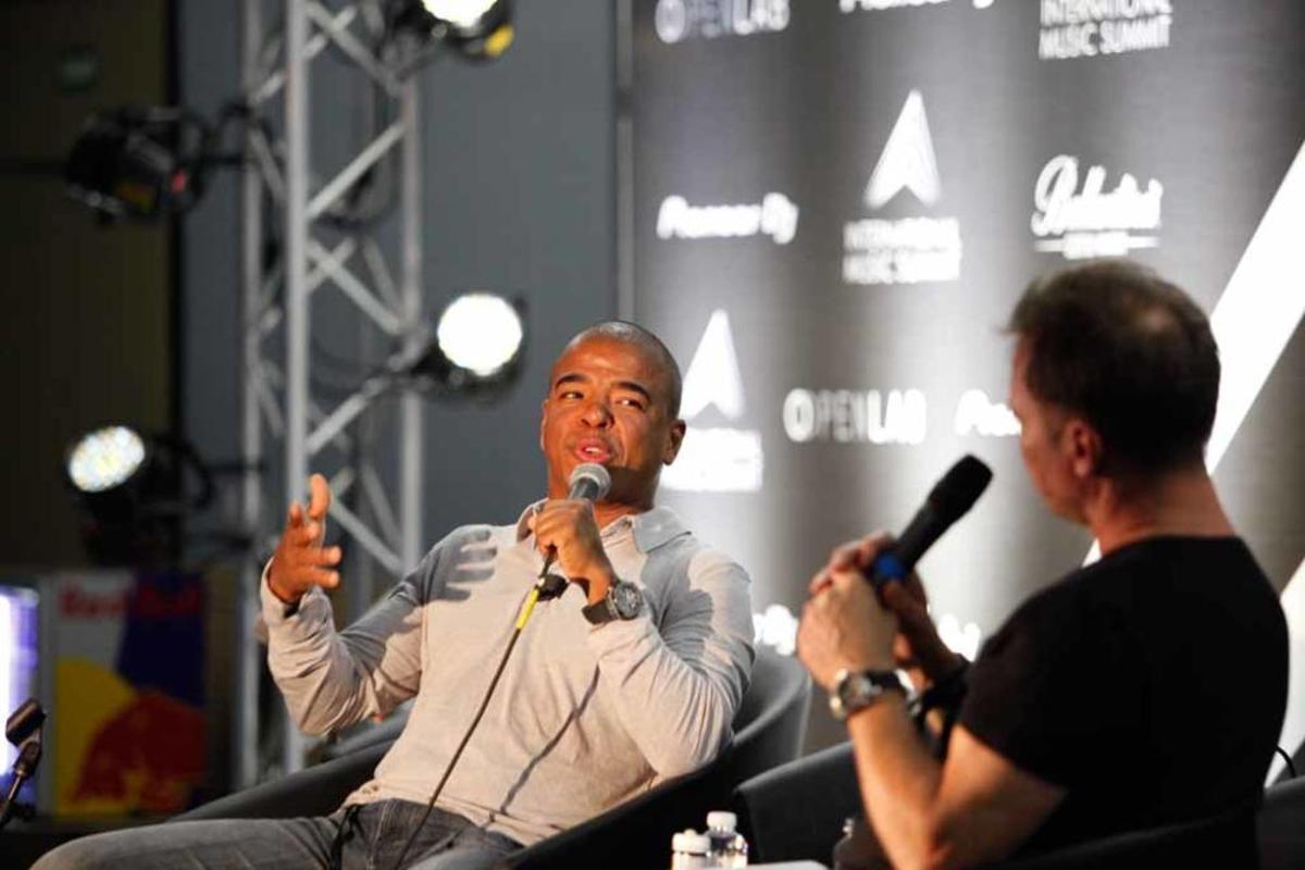 Yann Pissenem, fundador y CEO de Ushuaïa Ibiza, protagonizó ayer en el IMS una charla