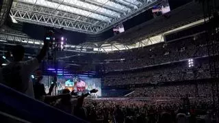 El Real Madrid suspende los próximos conciertos en el Bernabéu por la presión vecinal contra los ruidos