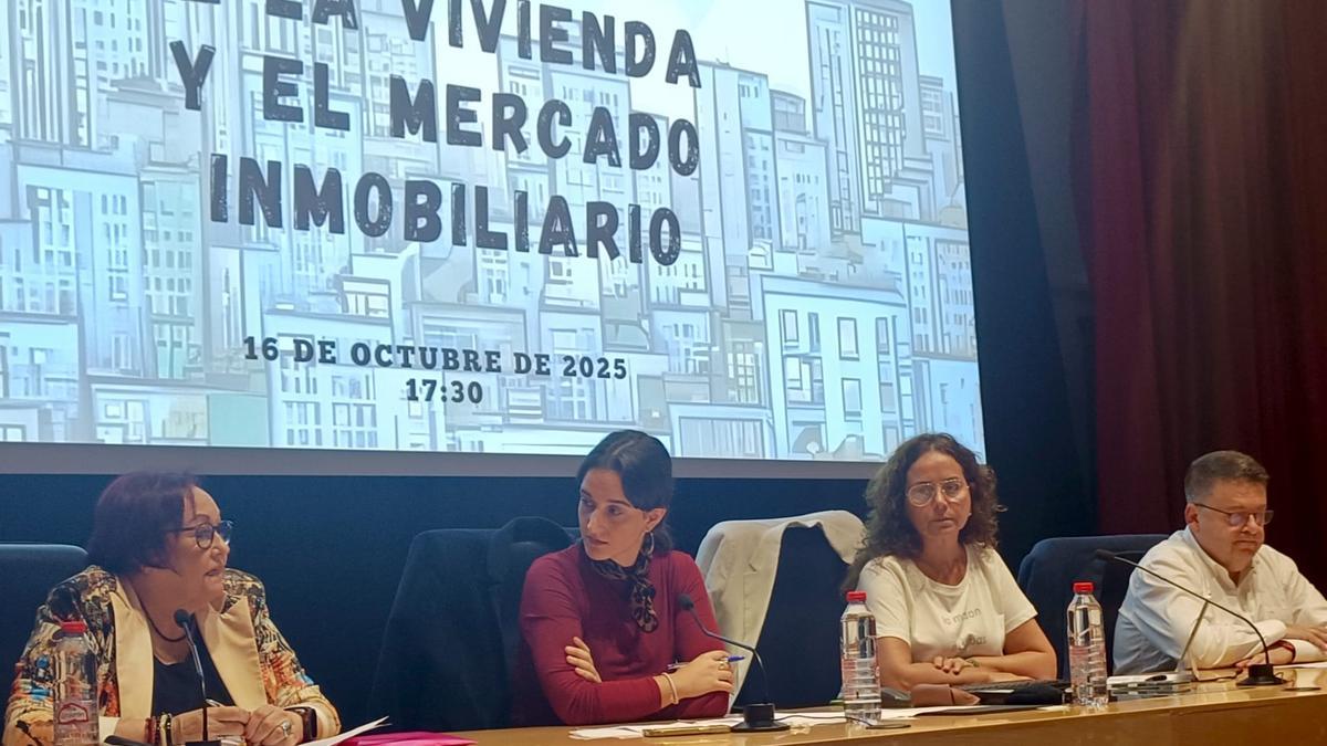 Intervención de María José Broseta, dirigente vecinal.