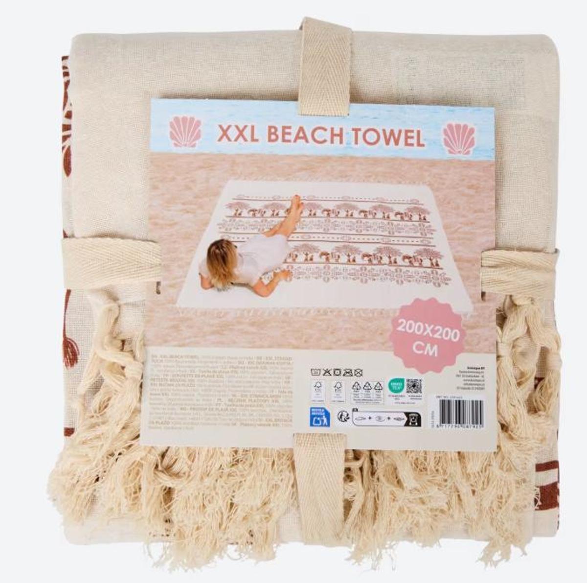 Toalla de playa XL.