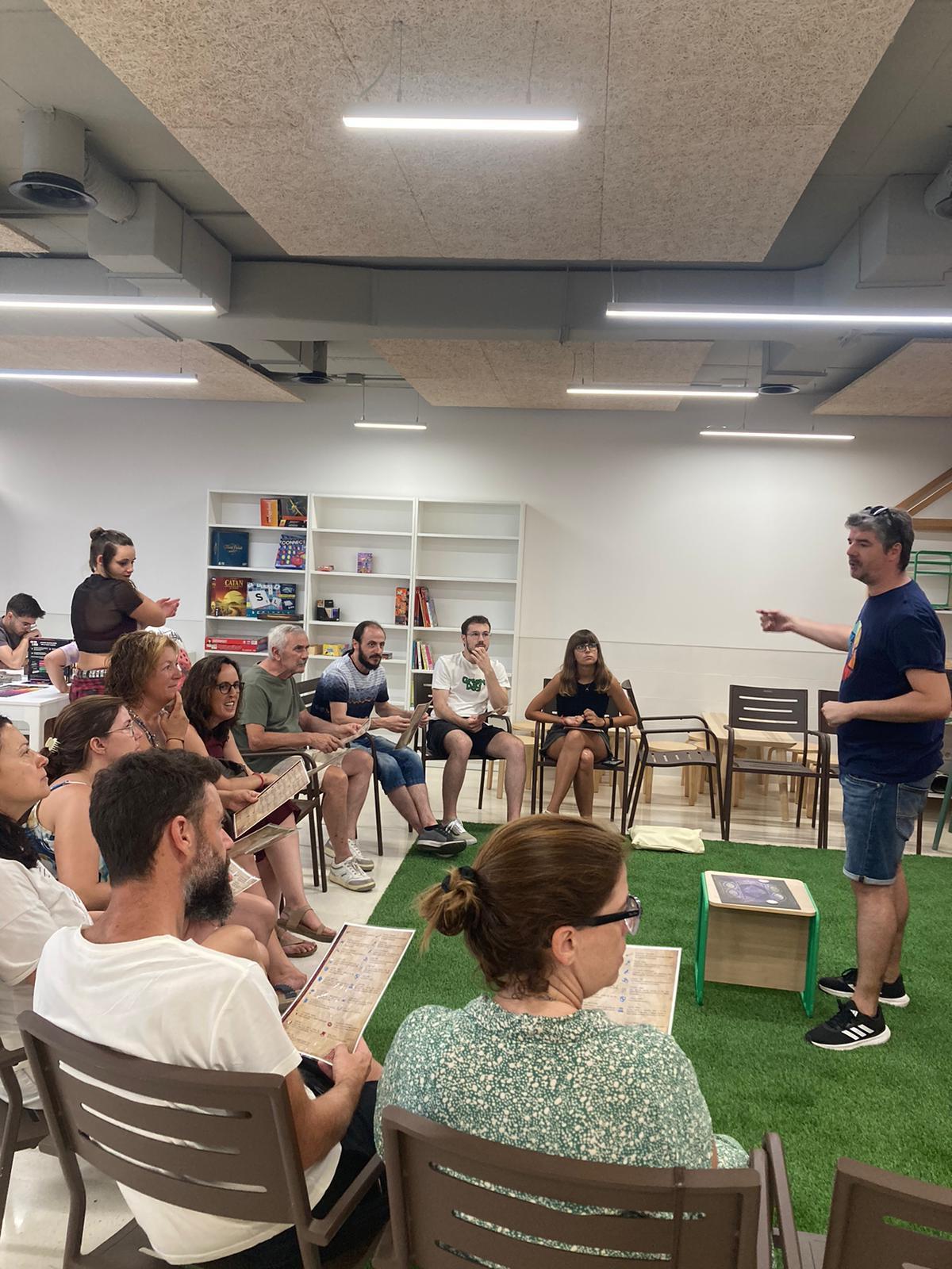 Actividad organizada en la Casa del Delme de Ontinyent.