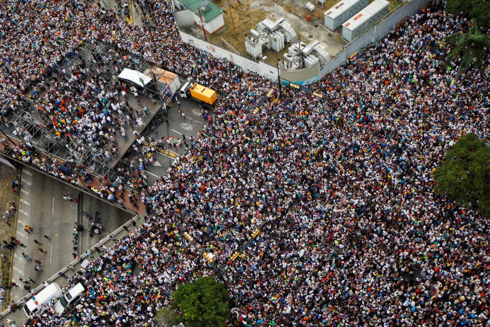 Protestas contra Maduro en Venezuela