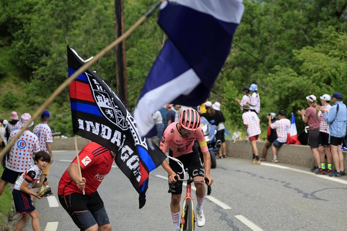 La etapa 14 del Tour de Francia, en imágenes La etapa 14 del Tour de Francia, en imágenes